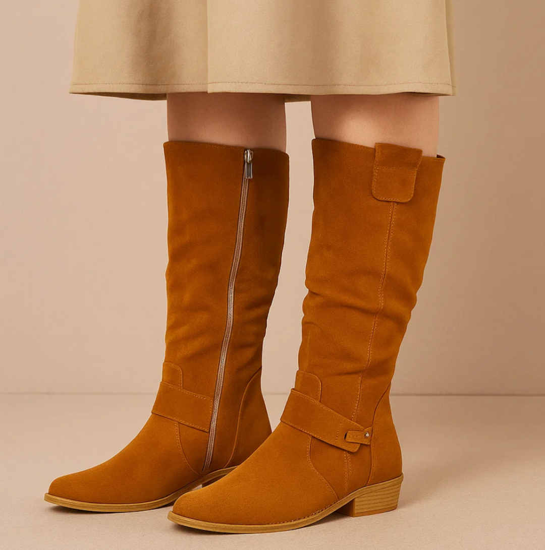 Brynn – Elegante Wildlederstiefel für jeden Anlass