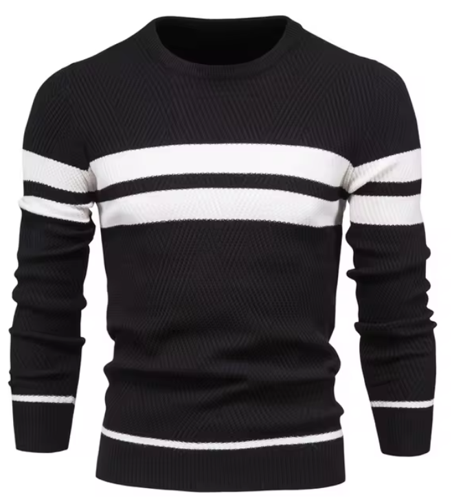 Edward – Elegantes Herren-Fischgräten-Sweater