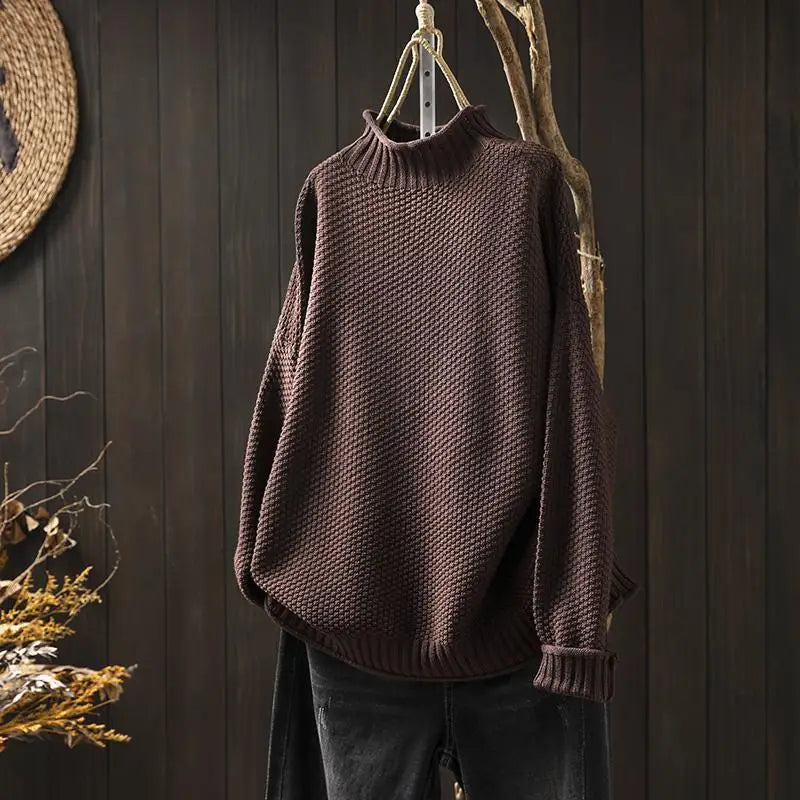Shiloh – Locker gestrickter Strukturpullover