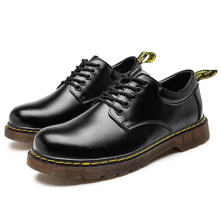 Onyx – Schnürstiefel aus Leder
