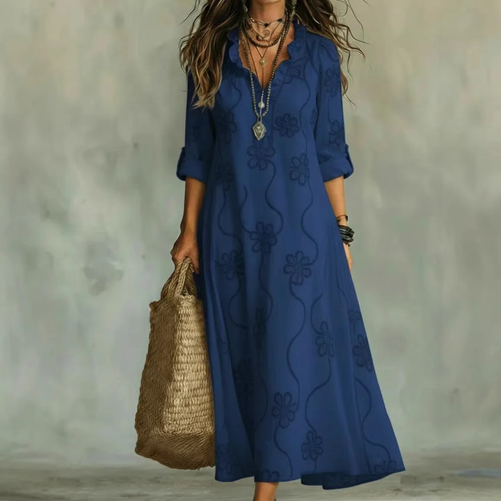 Likka – Blumen-Maxikleid