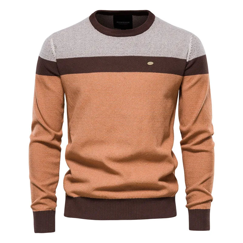 Freddie – Herren-Pullover mit Rundhalsausschnitt