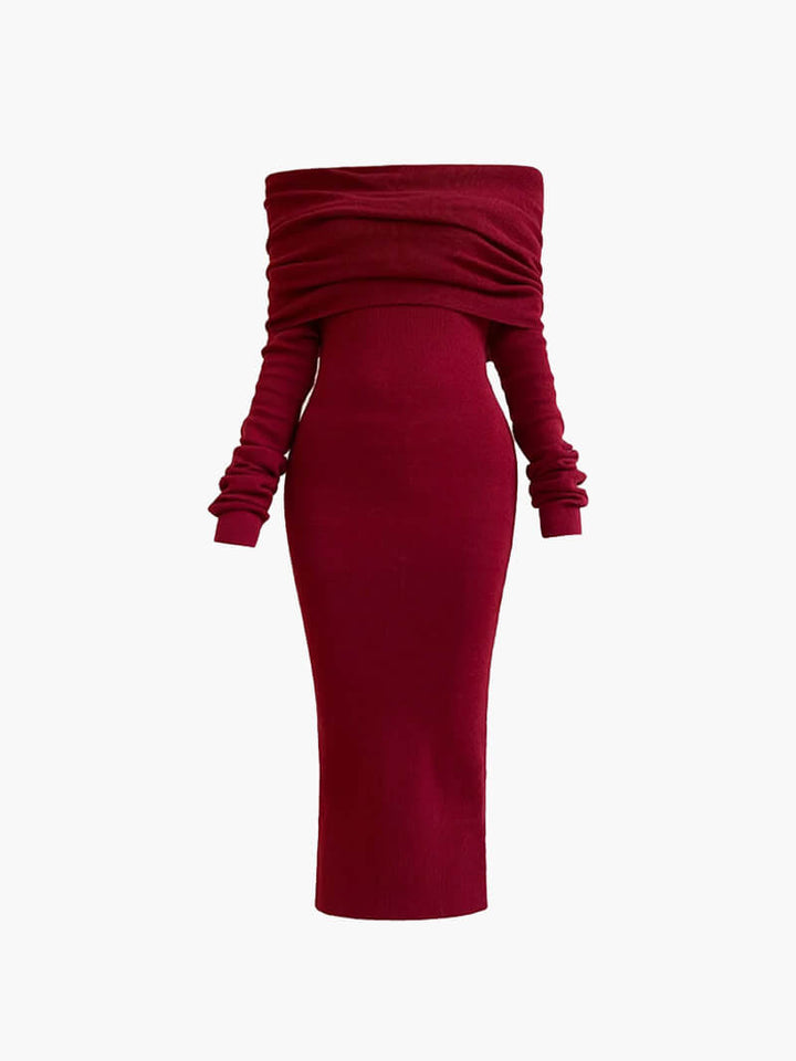 Calista Strick-Maxikleid