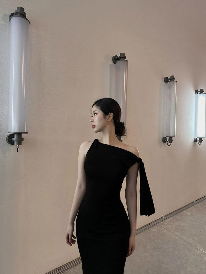 Kylie Maxikleid mit Knotendetail