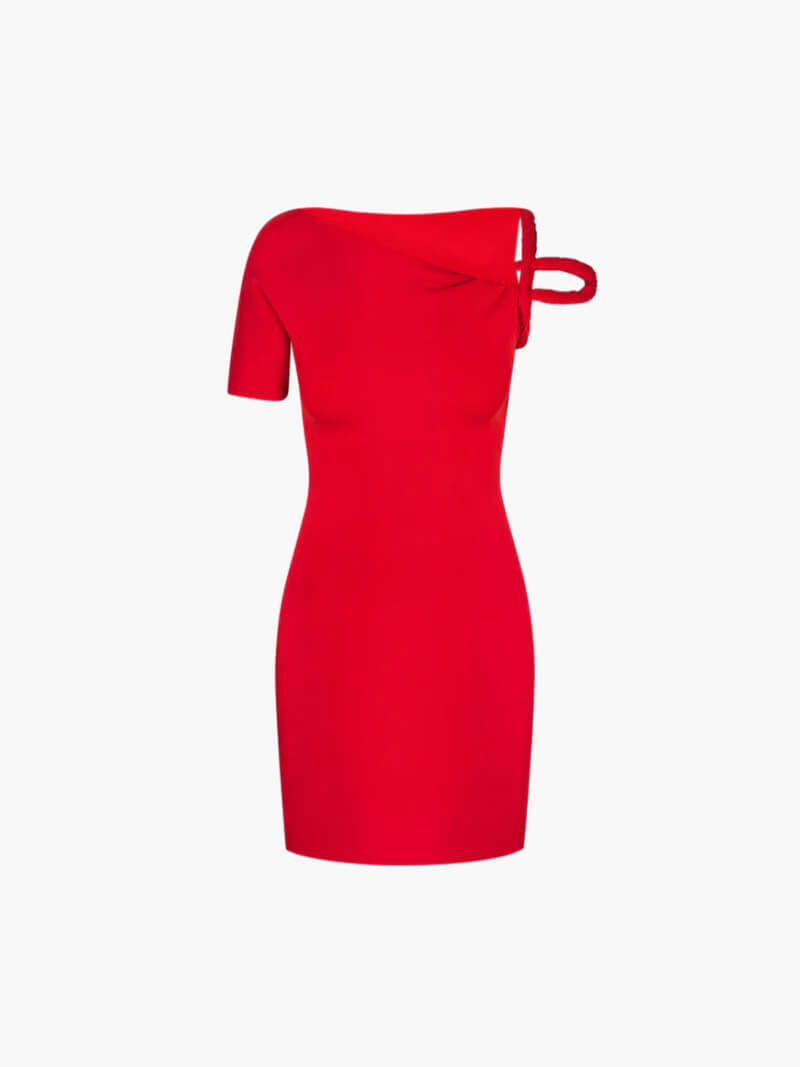 Kylie gedrehtes Minikleid