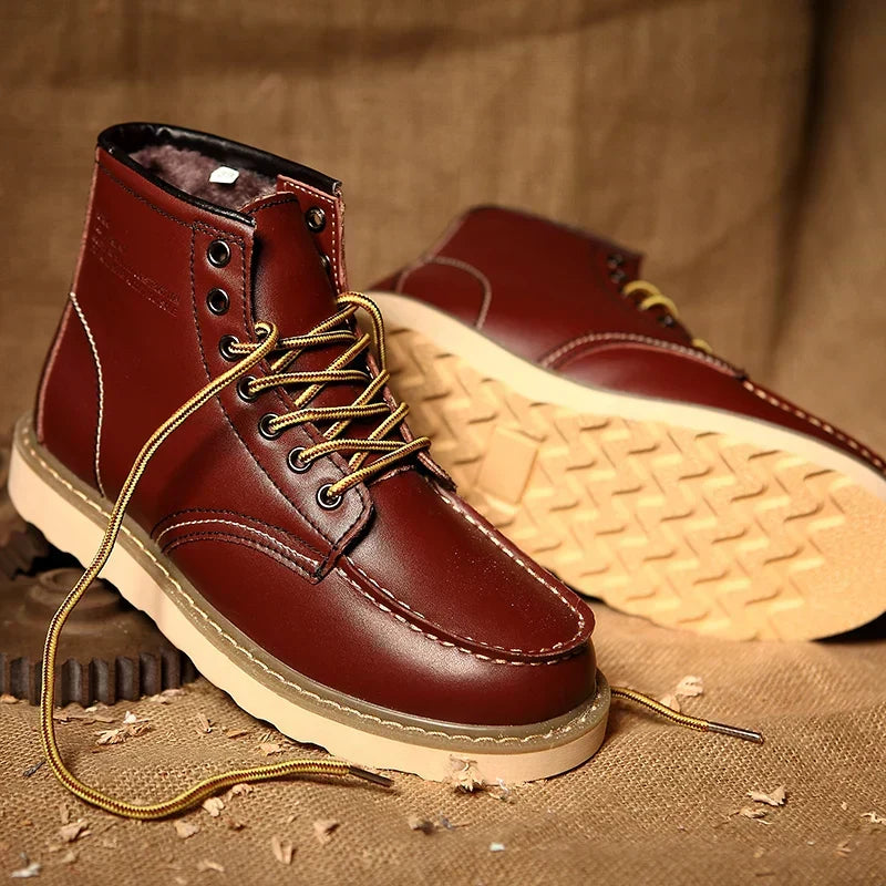 Miller – Retro-Stiefel aus echtem Leder