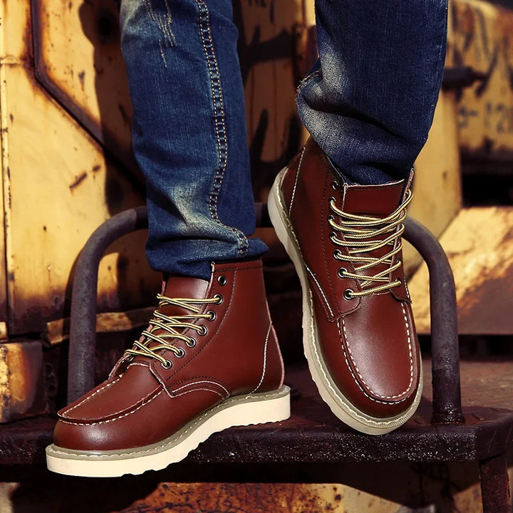 Miller – Retro-Stiefel aus echtem Leder