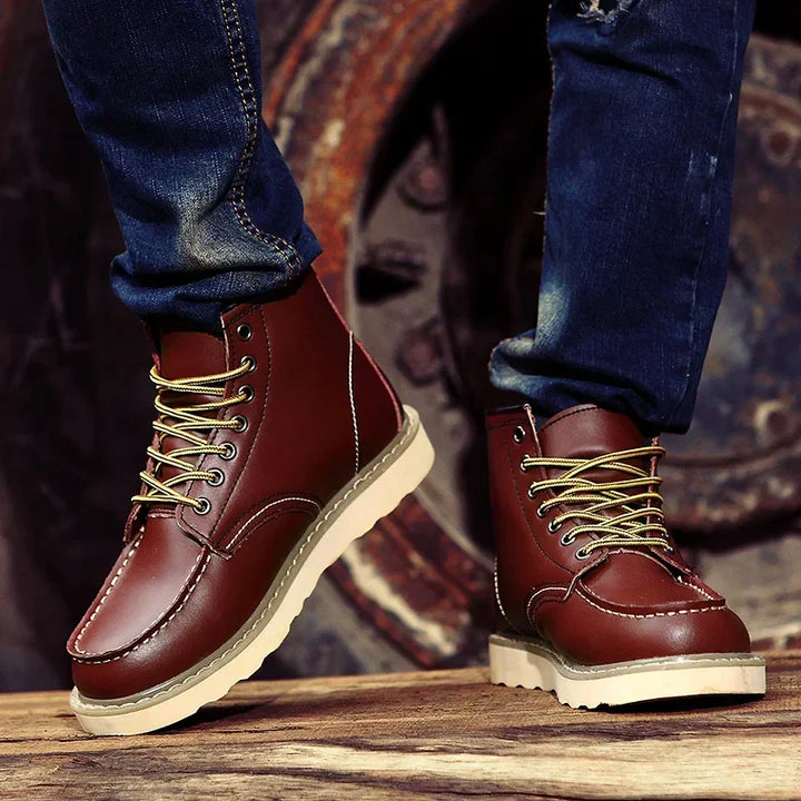 Miller – Retro-Stiefel aus echtem Leder