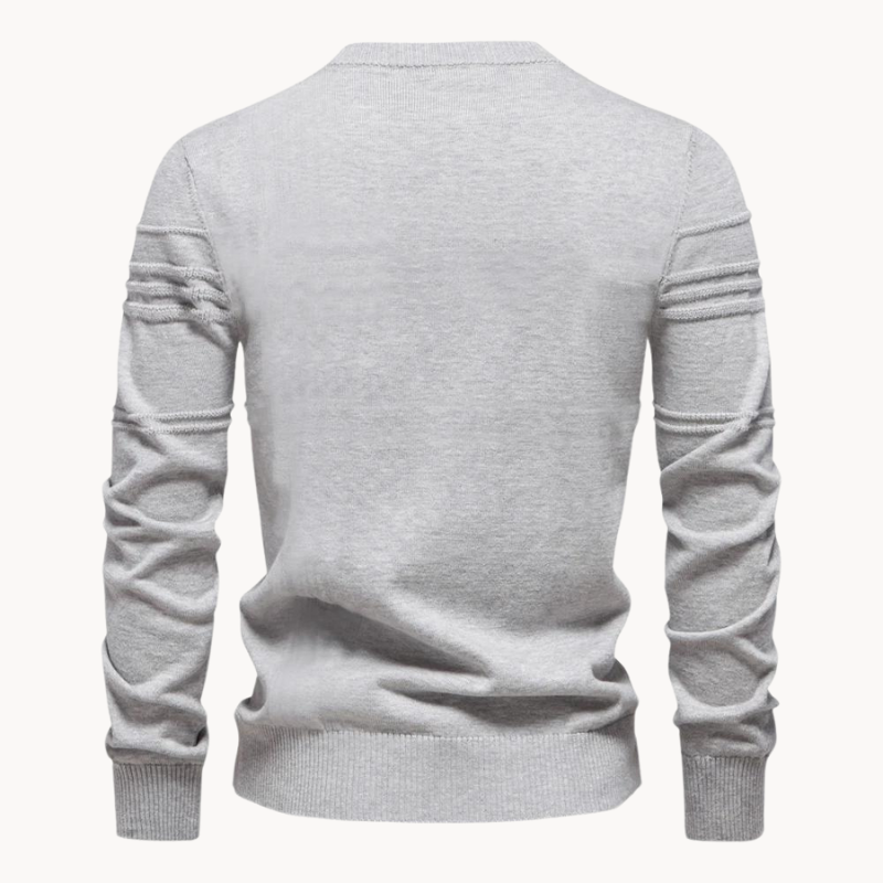 Janno – Elegante Herren-Strickjacke mit Karomuster