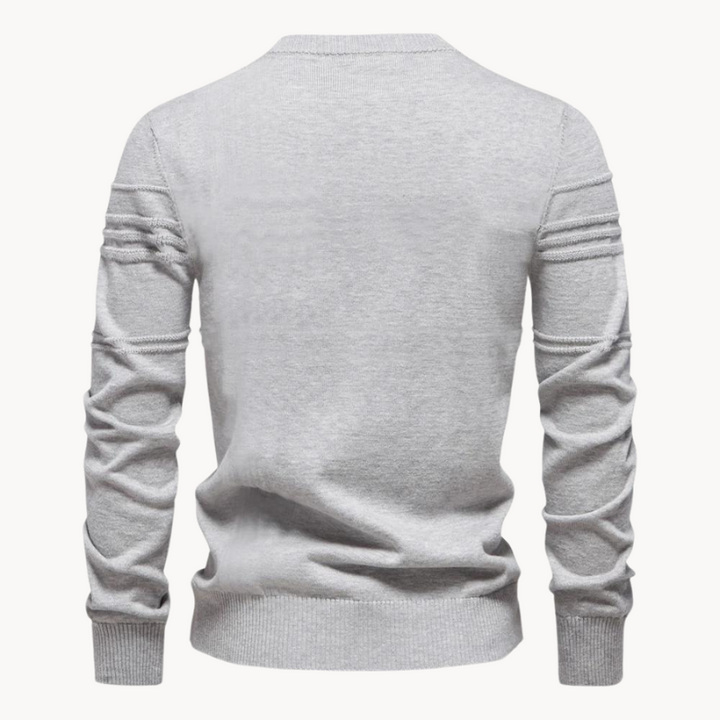 Janno – Elegante Herren-Strickjacke mit Karomuster