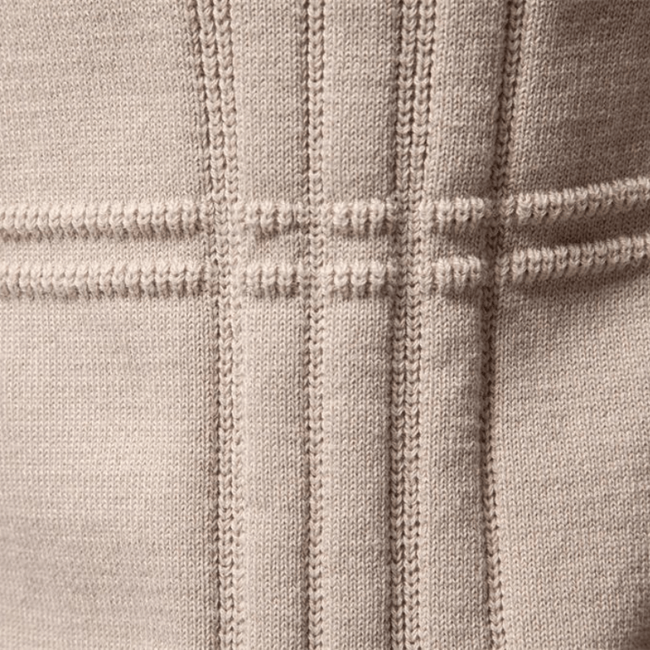 Seve – Eleganter karierter Pullover