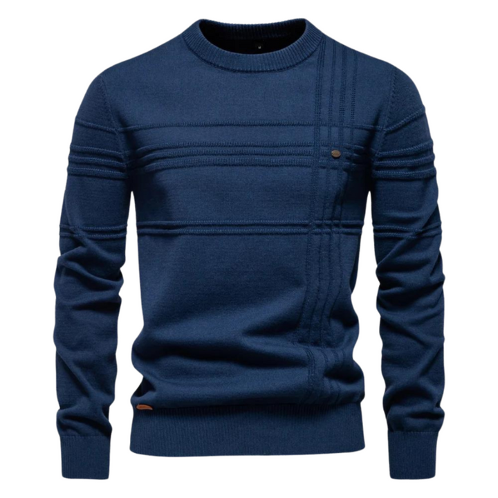 Janno – Elegante Herren-Strickjacke mit Karomuster