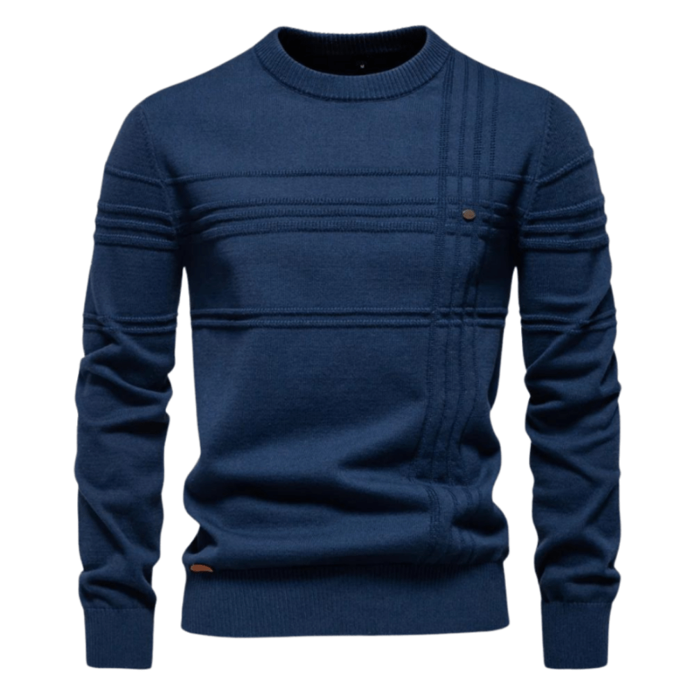 Seve – Eleganter karierter Pullover