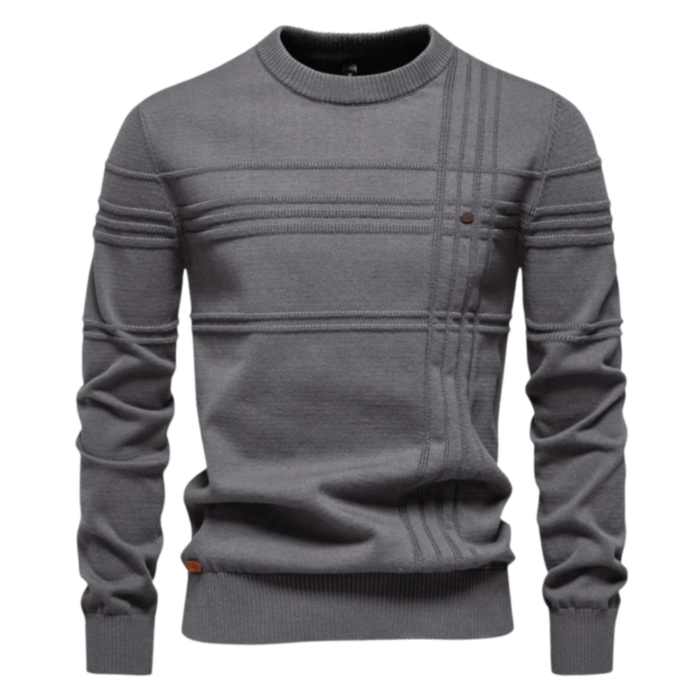 Seve – Eleganter karierter Pullover