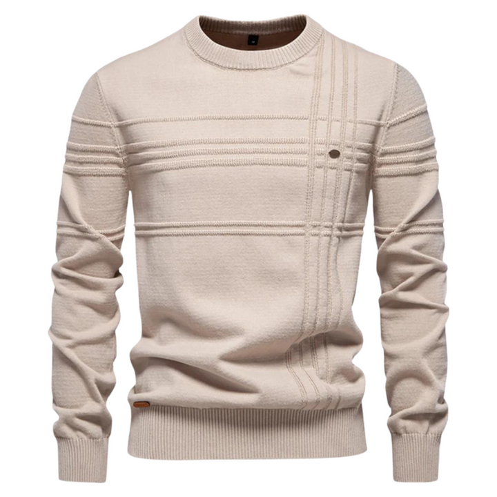 Janno – Elegante Herren-Strickjacke mit Karomuster