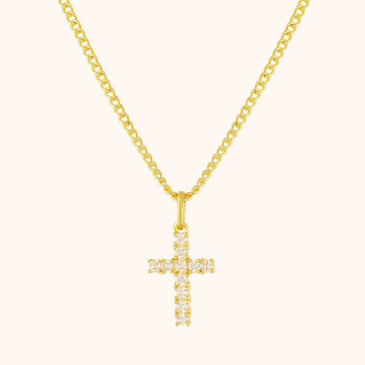 EXKLUSIV | Elegantes Kreuz-Neklace