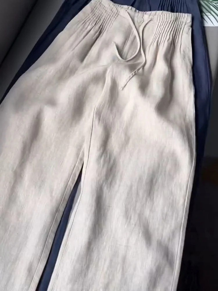 Kat – Atmungsaktive Sommerhose aus Leinenmix