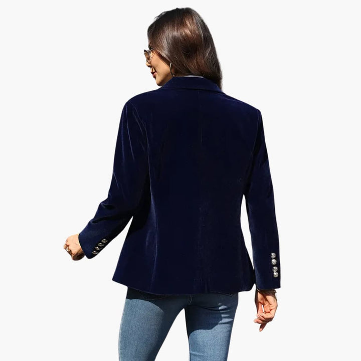 Maya | Eleganter Retro-Blazer einreihig