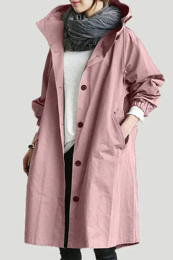 Dottie – Übergroßer wasserdichter Trenchcoat