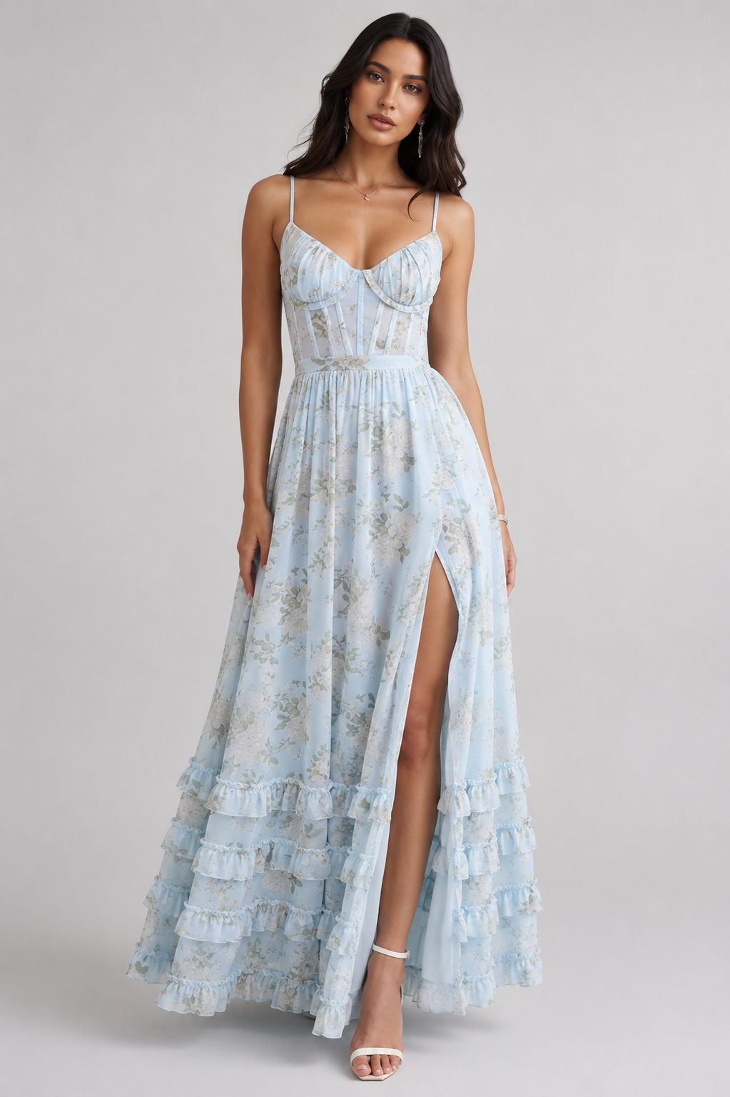 Bella - Fließendes Boho-Maxikleid