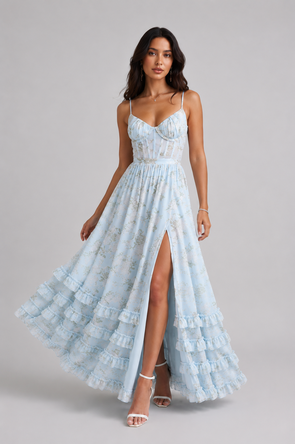 Bella - Fließendes Boho-Maxikleid