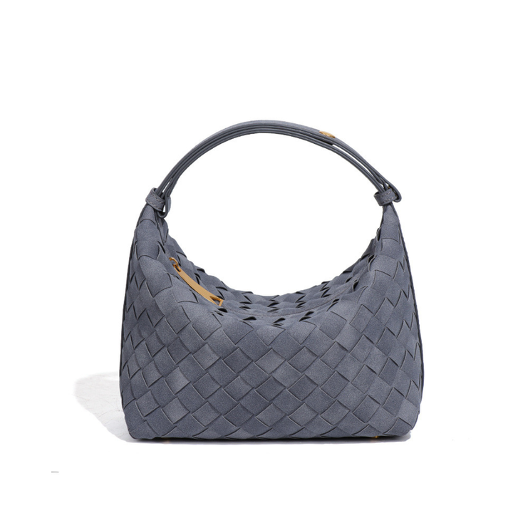 Alva – Strukturierte Handtasche aus mattem Webstoff