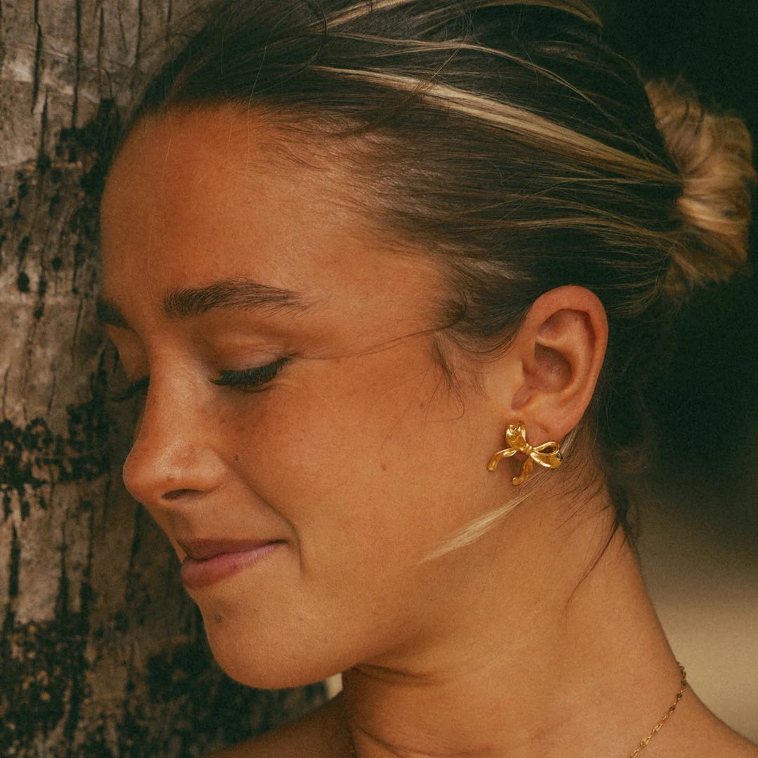 Fleur Band Ohrringe