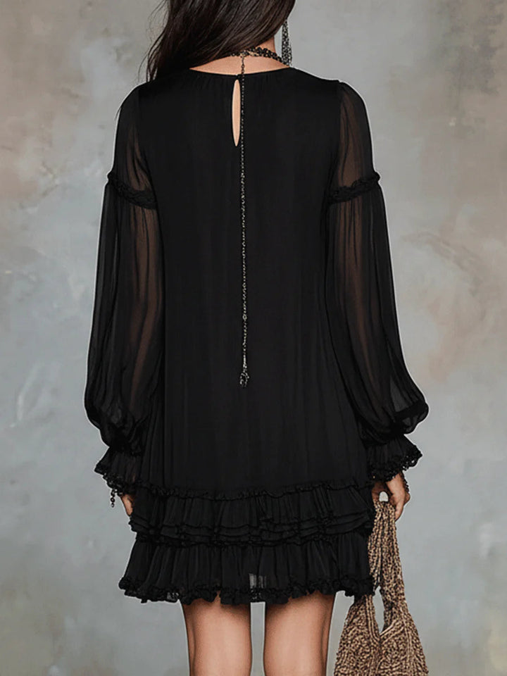 Seraphina – Zeitloses Rüschen-Minikleid