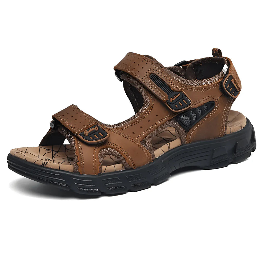 Marcus – Orthopädische Ledersandalen (1 kaufen, 1 gratis dazu)