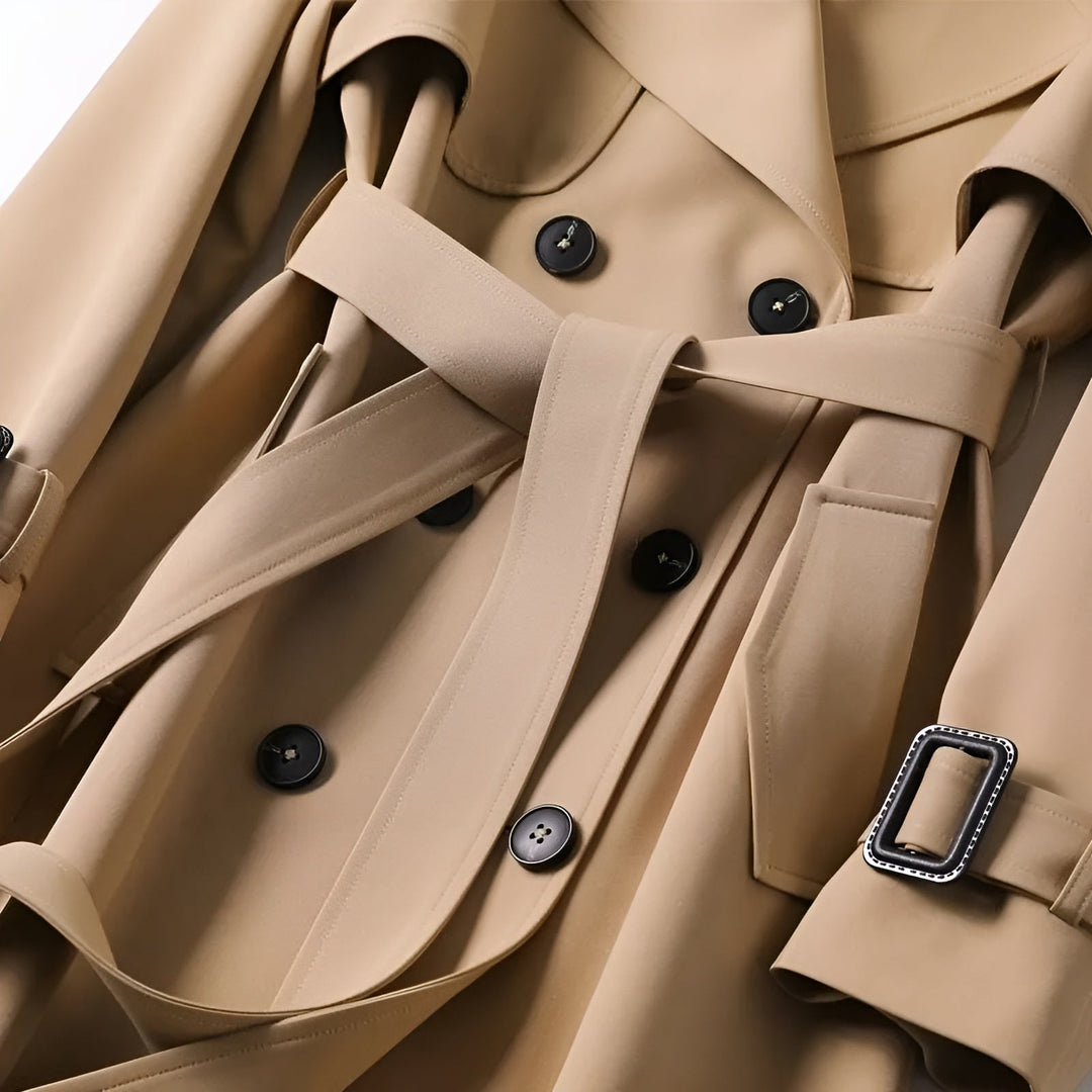 Carmina – Eleganter Trenchcoat mit Gürtel