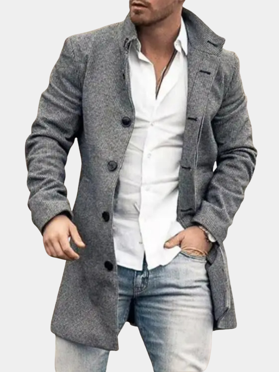 Daryl – Elegantes Wollmischmantel für Herren