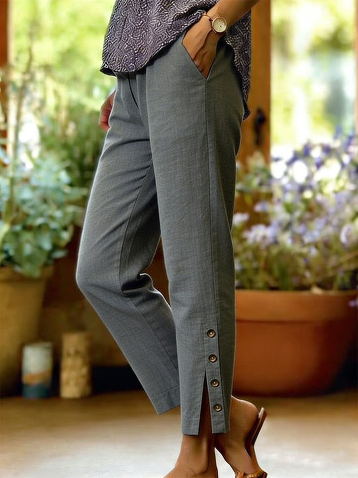 Jeena - Leichte Leinenhose