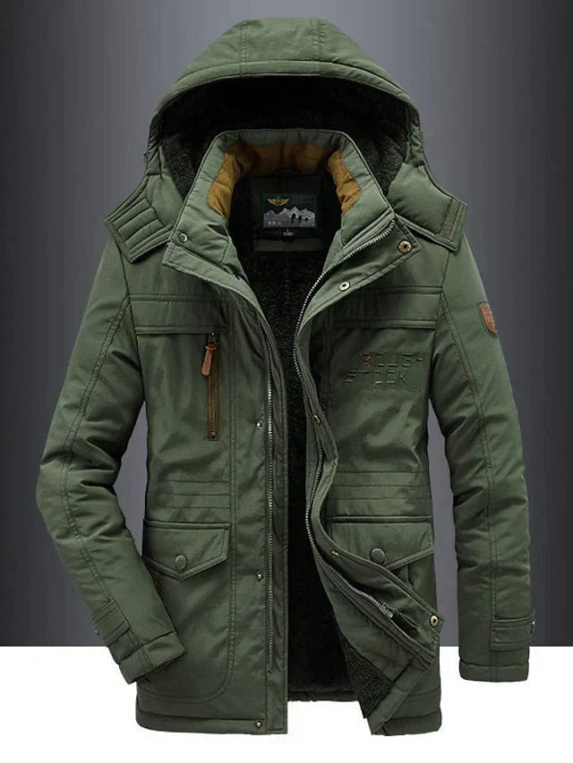 Jake – Winddichte, warme Winter-Fleecejacke