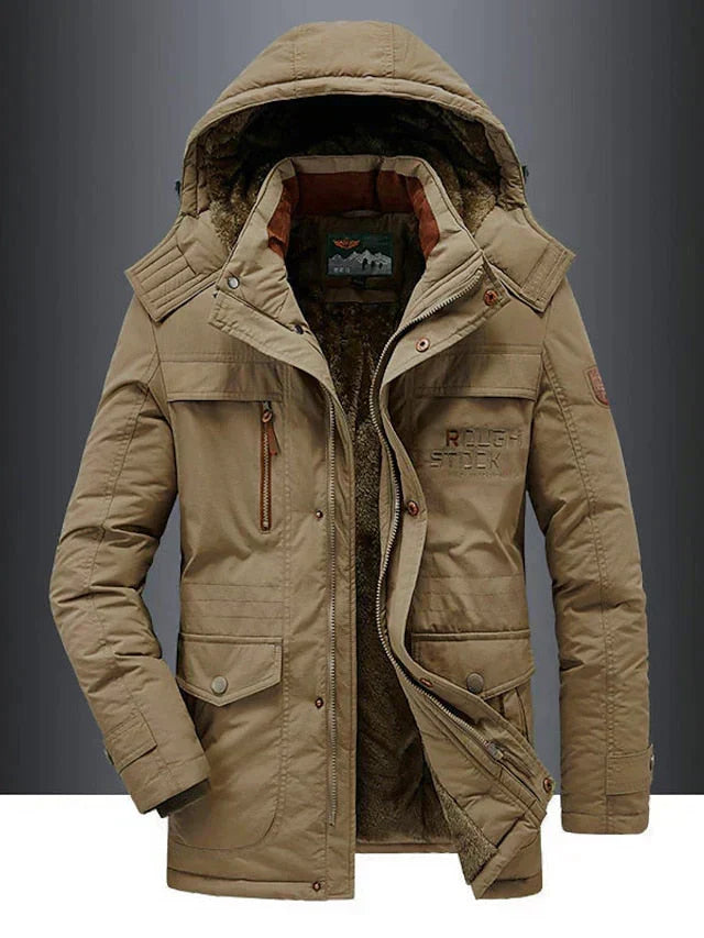 Jake – Winddichte, warme Winter-Fleecejacke