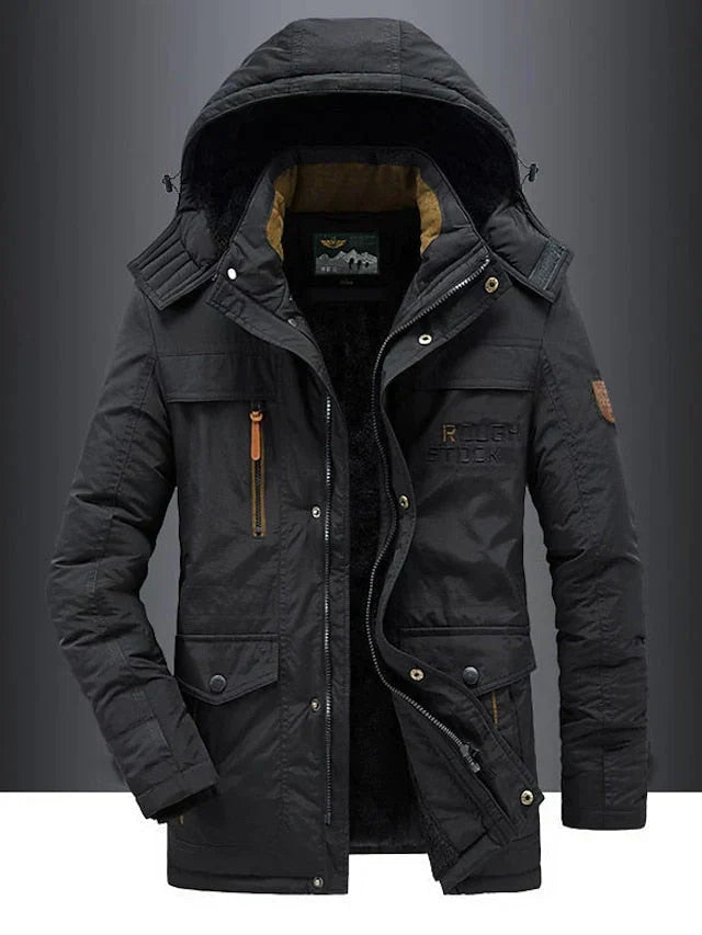 Jake – Winddichte, warme Winter-Fleecejacke