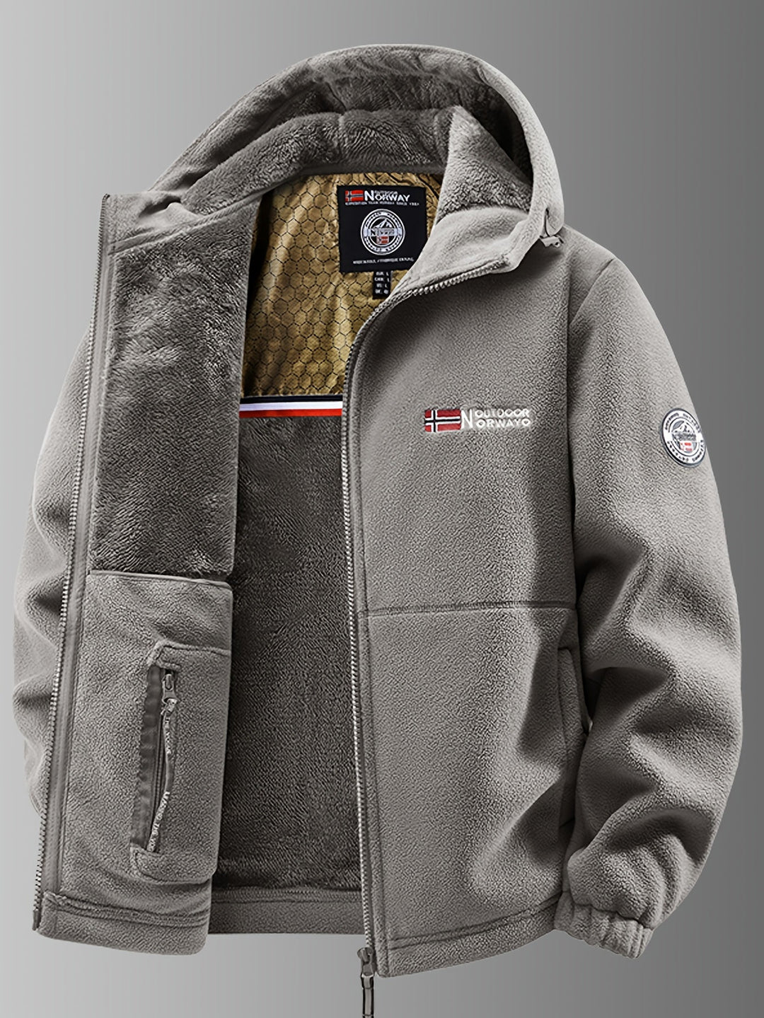 Teddy – Thermofleece-Winterjacke für Herren