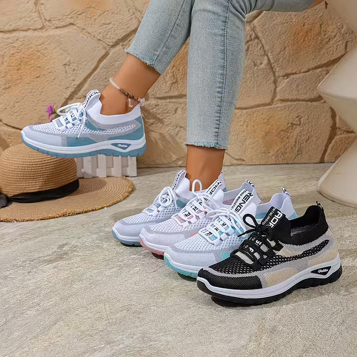 Ria – Atmungsaktive Mesh-Sneaker mit Farbverlauf