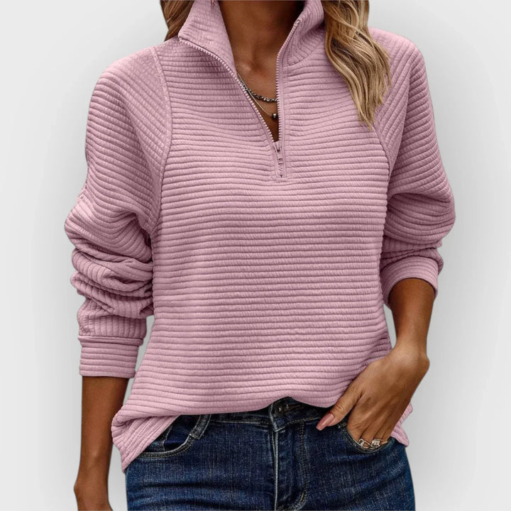 Elsa – Half-Zip-Pullover für mühelosen Stil und Komfort