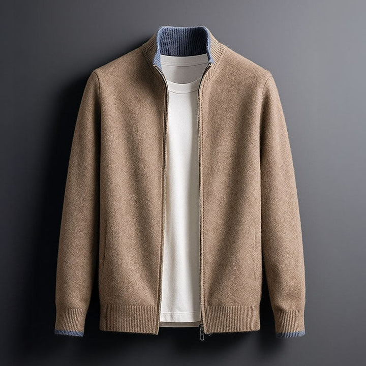 Robbie – Strickjacke mit Reißverschluss