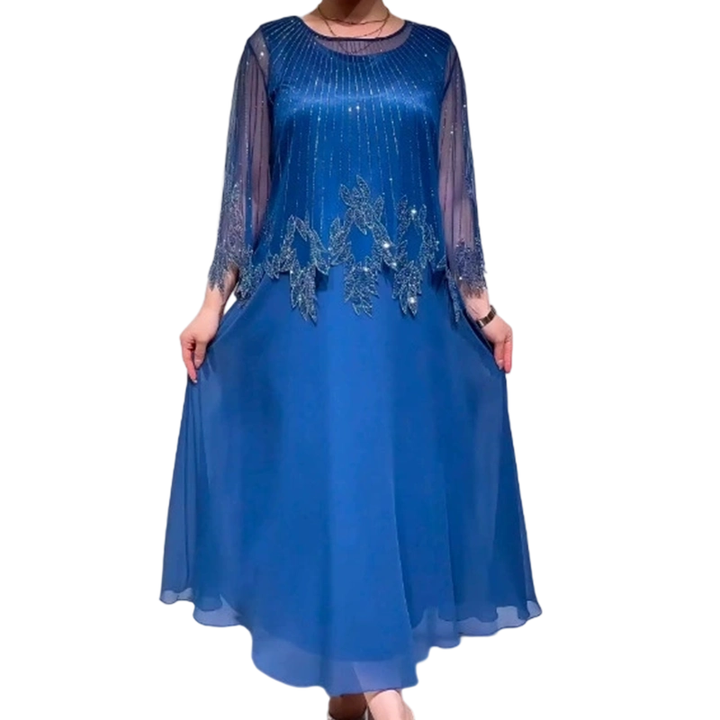 Louisa – Fließendes, elegantes Midikleid
