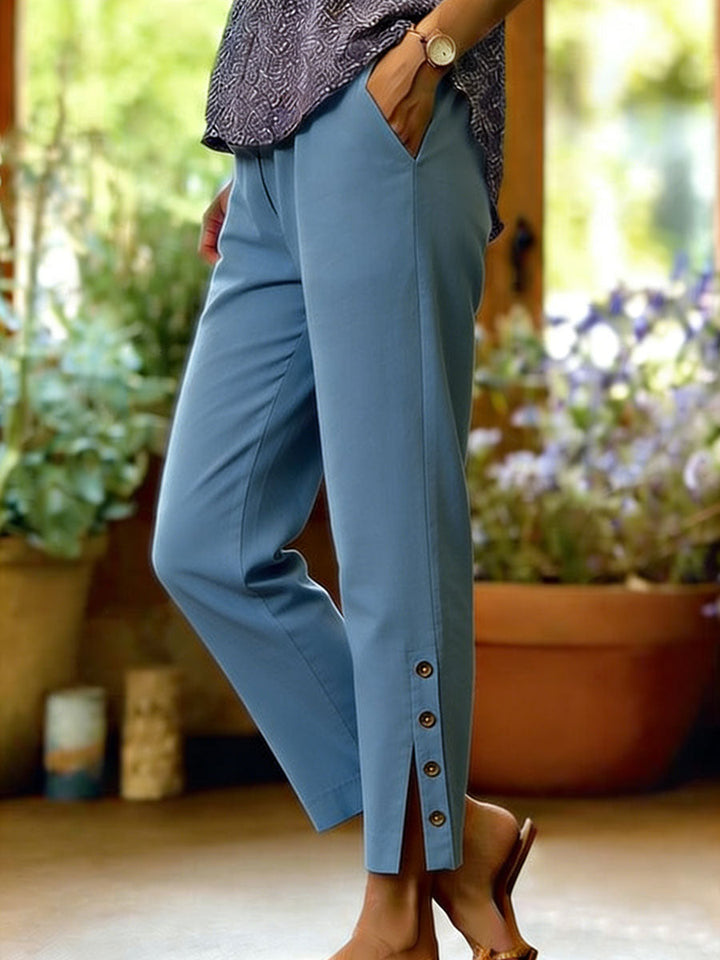 Jeena - Leichte Leinenhose
