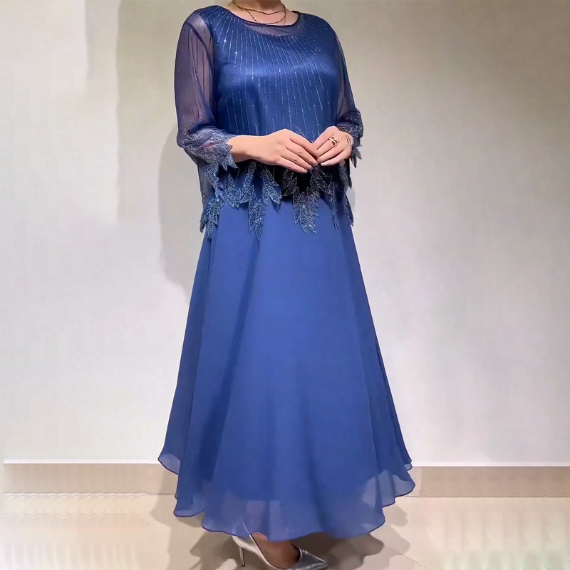Louisa – Fließendes, elegantes Midikleid