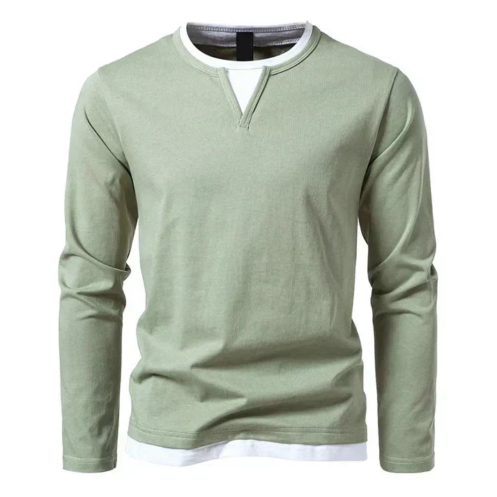 Louise – Langarmshirt aus hochwertiger gekämmter Baumwolle