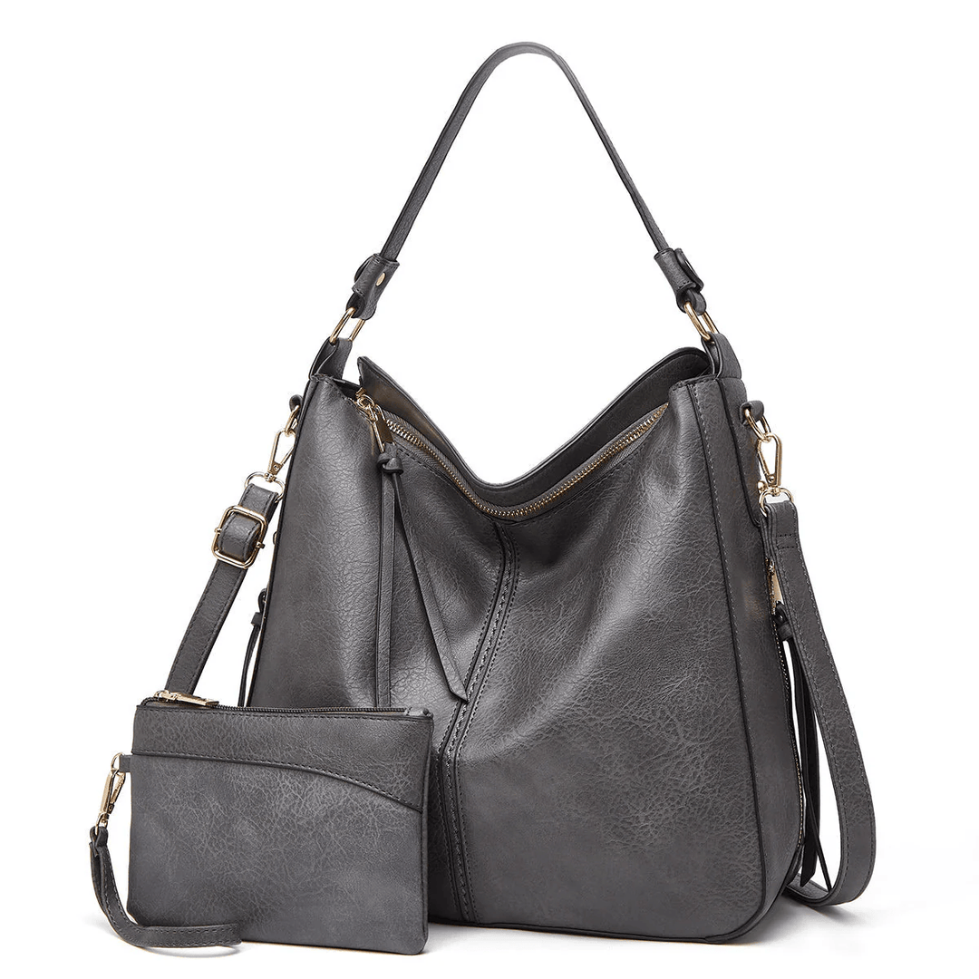 Aura - Vintage-Ledertasche