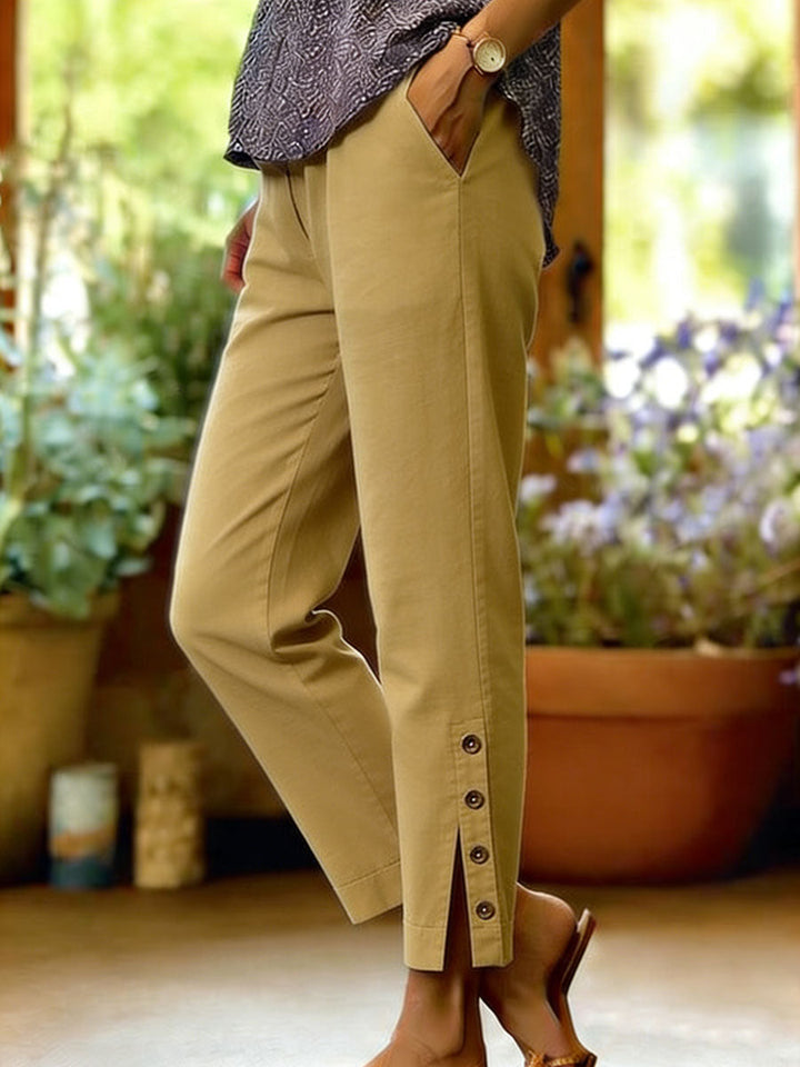 Jeena - Leichte Leinenhose