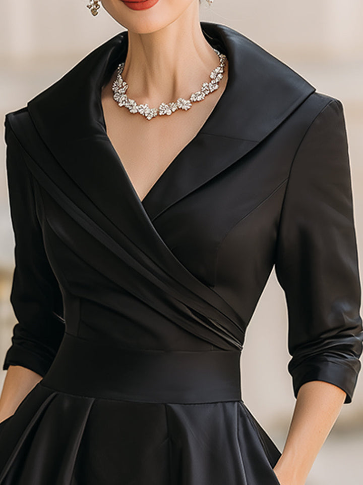 Leina - Midikleid aus Satin