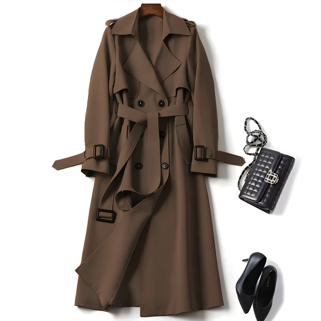 Carmina – Eleganter Trenchcoat mit Gürtel