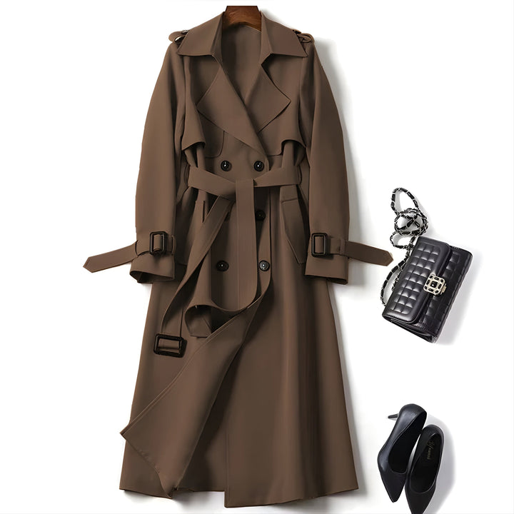 Carmina – Eleganter Trenchcoat mit Gürtel