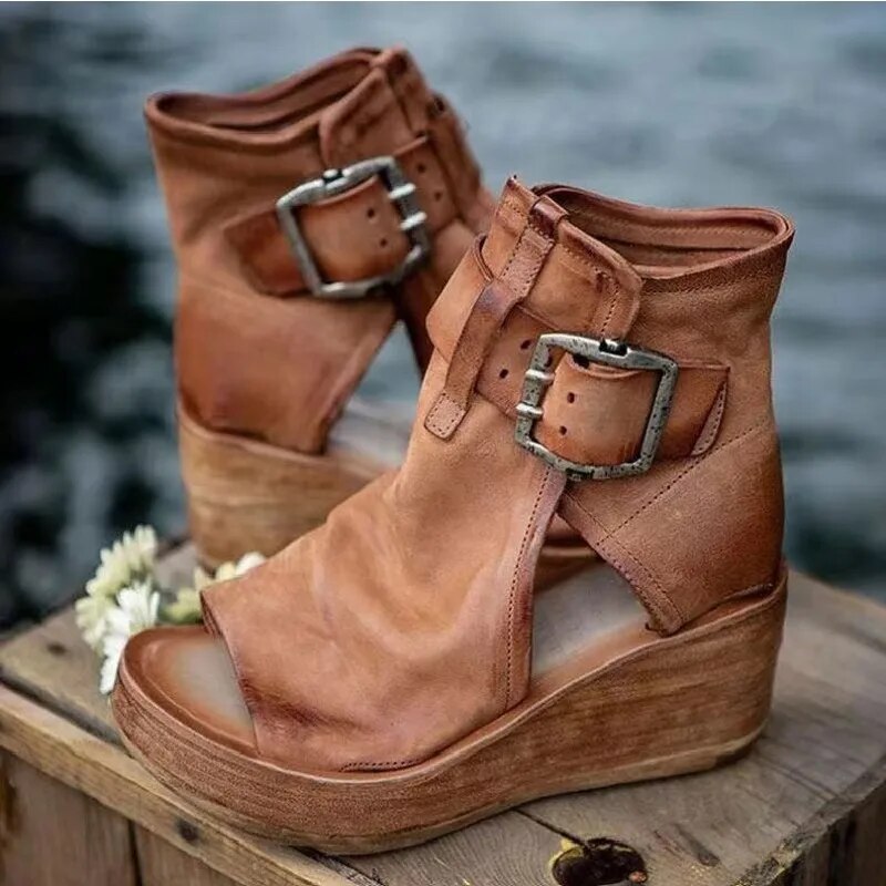 Claria – Orthopädische handgefertigte Sandalen für täglichen Komfort