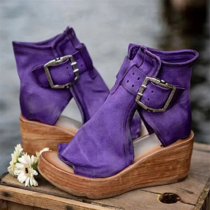 Claria – Orthopädische handgefertigte Sandalen für täglichen Komfort